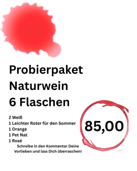 Probierpaket Naturwein 6 Flaschen